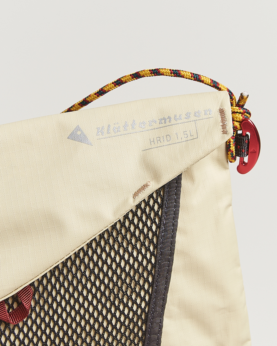 Men | Bags | Klättermusen | Hrid WP 1,5L Accessory Bag Clay