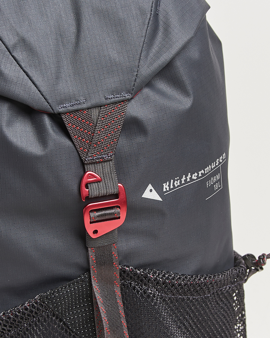 Men | Klättermusen Fjörm Backpack 18L Raven | Klättermusen | Fjörm Backpack 18L Raven