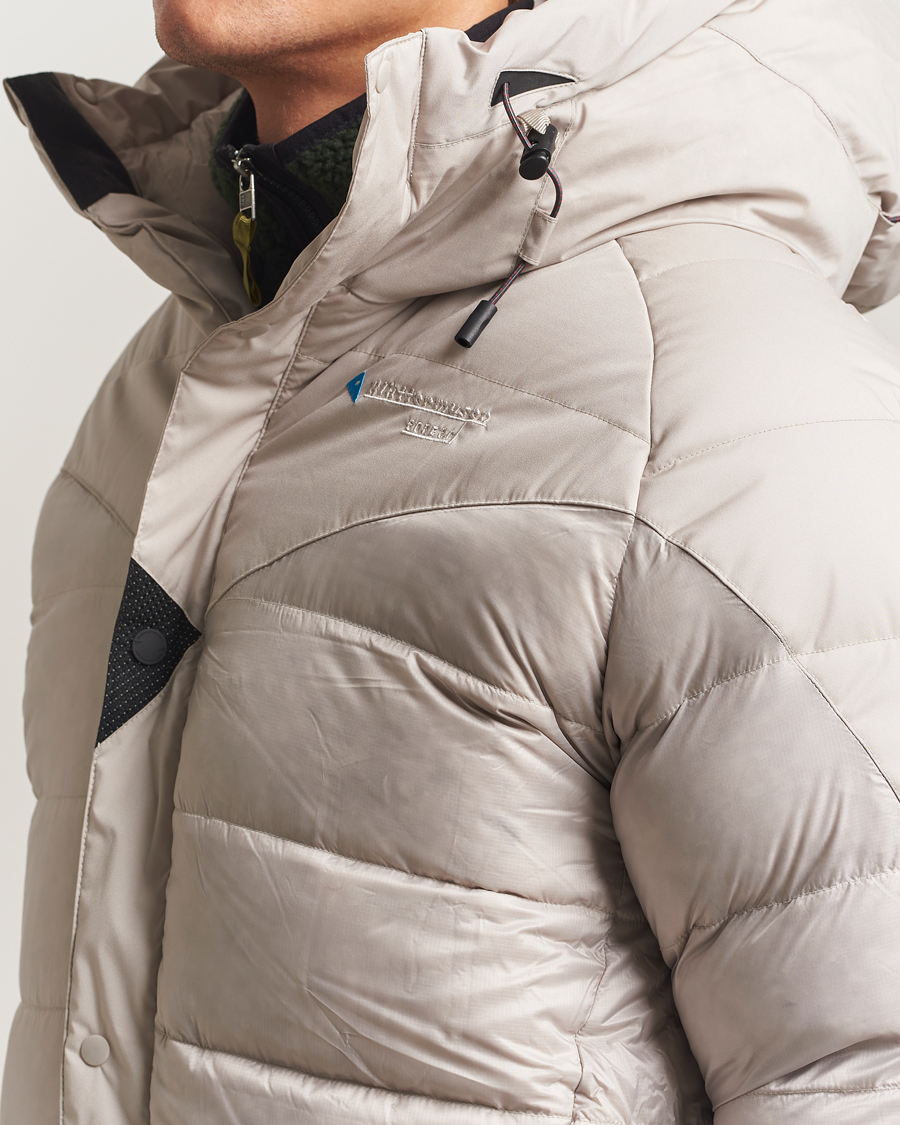 Men | Coats & Jackets | Klättermusen | Bore 3.0 Padded Jacket Dove Grey