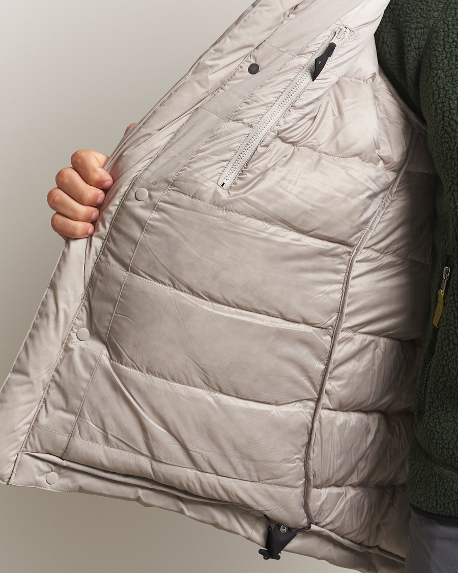 Men | Coats & Jackets | Klättermusen | Bore 3.0 Padded Jacket Dove Grey