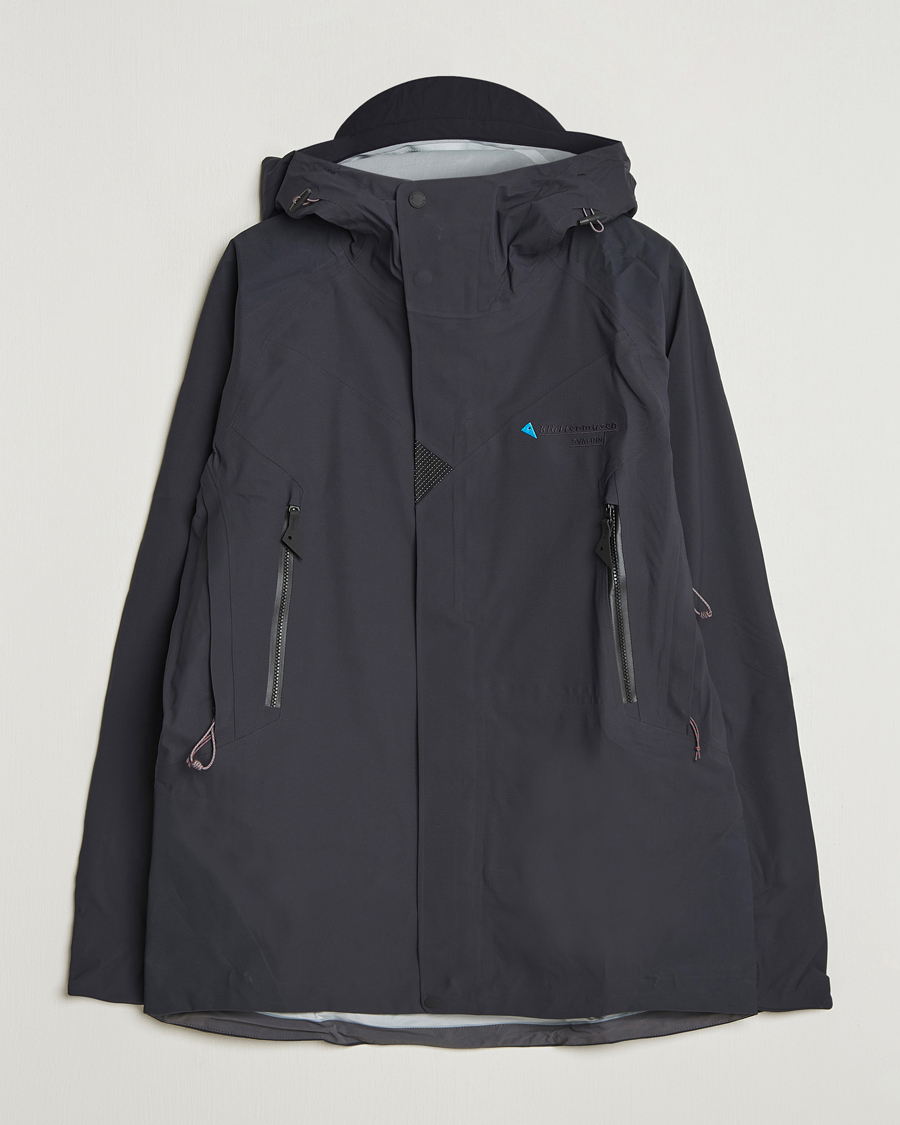 Men | Coats & Jackets | Klättermusen | Svalinn Hood Jacket Black