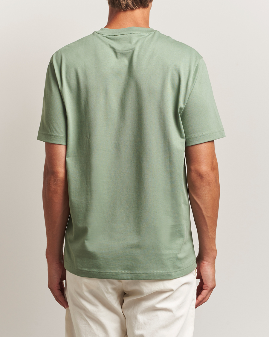 Men | T-Shirts | Lacoste | Crew Neck T-Shirt Thyme Green