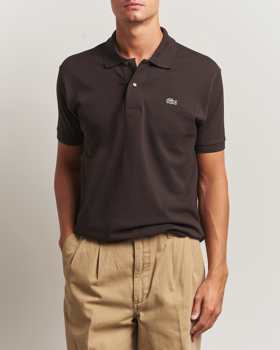 Lacoste Original Polo Piké Porto Brown at CareOfCarl.com