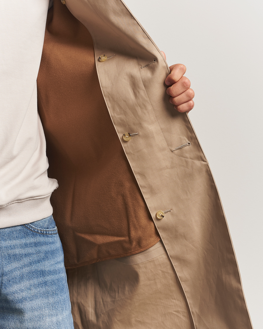 Men | Coats & Jackets | Mackintosh | Dunkeld Car Coat Fawn
