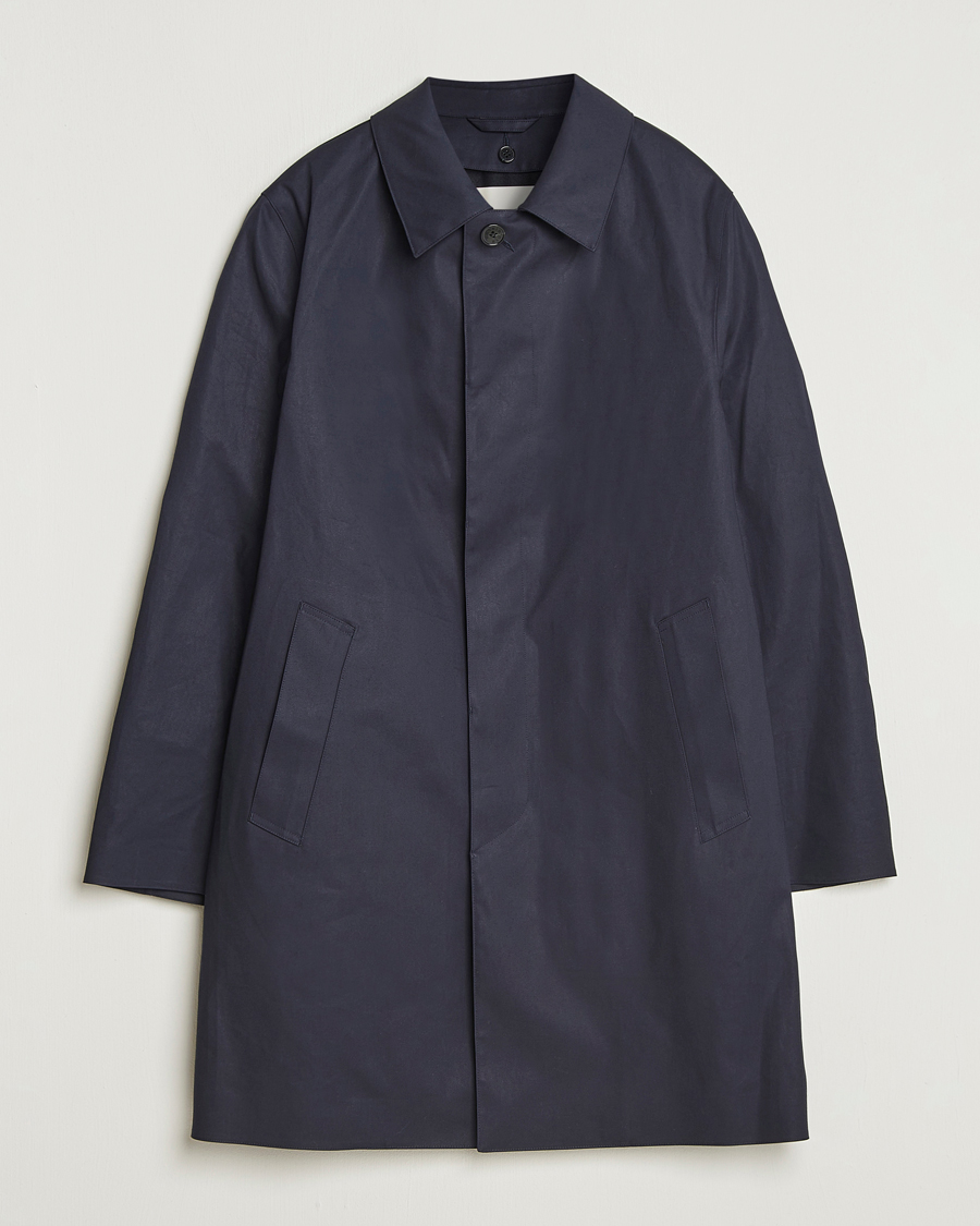 Mackintosh Dunoon Car Coat Navy at CareOfCarl.com