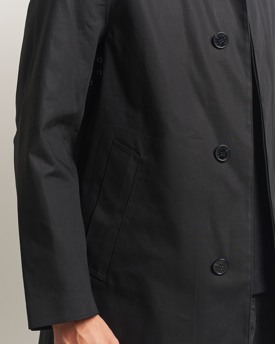 Men | Coats & Jackets | Mackintosh | Dunoon Car Coat Black