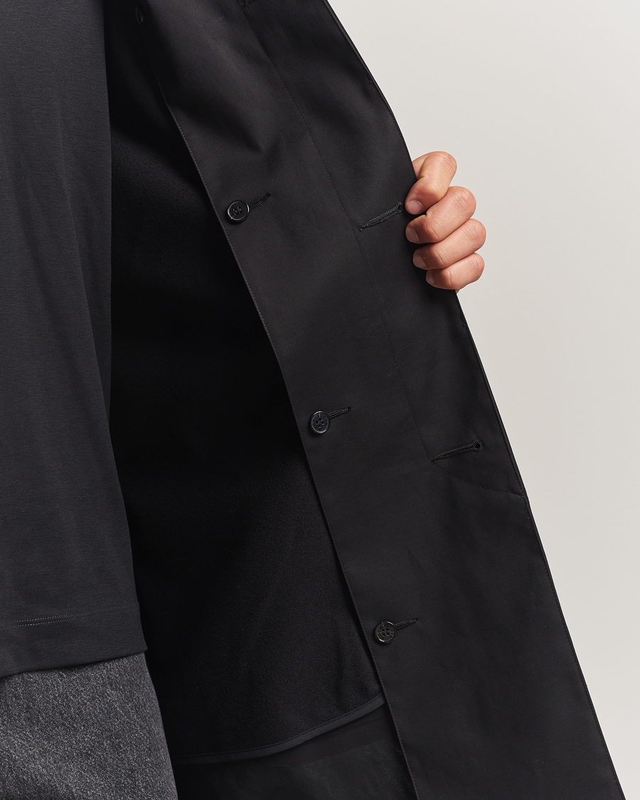 Men | Coats & Jackets | Mackintosh | Dunoon Car Coat Black