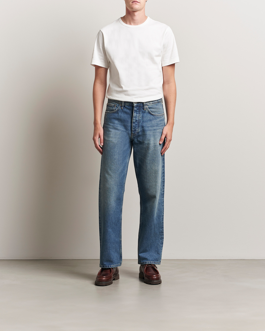 Men | T-Shirts | Merz b. Schwanen | Classic Fit Sturdy T-Shirt White