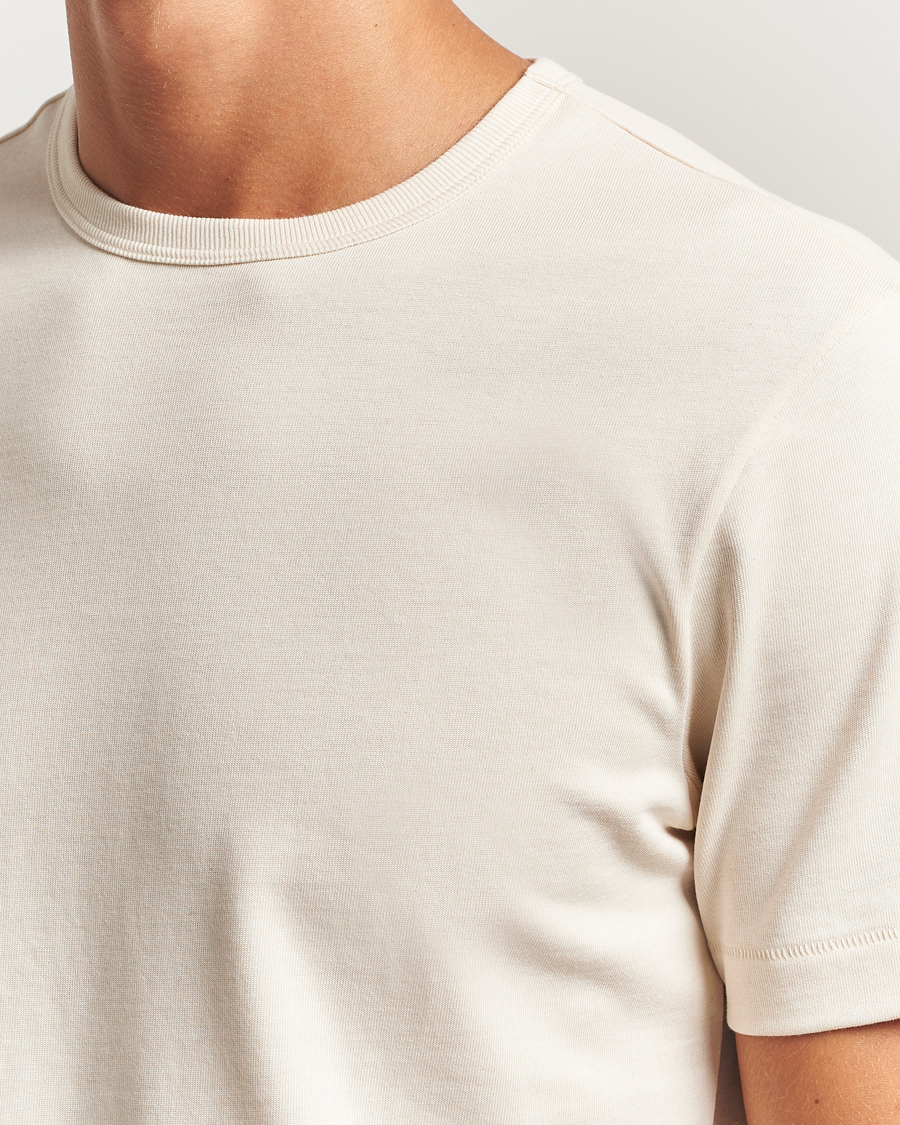 Men | T-Shirts | Merz b. Schwanen | Classic Fit Sturdy T-Shirt Nature