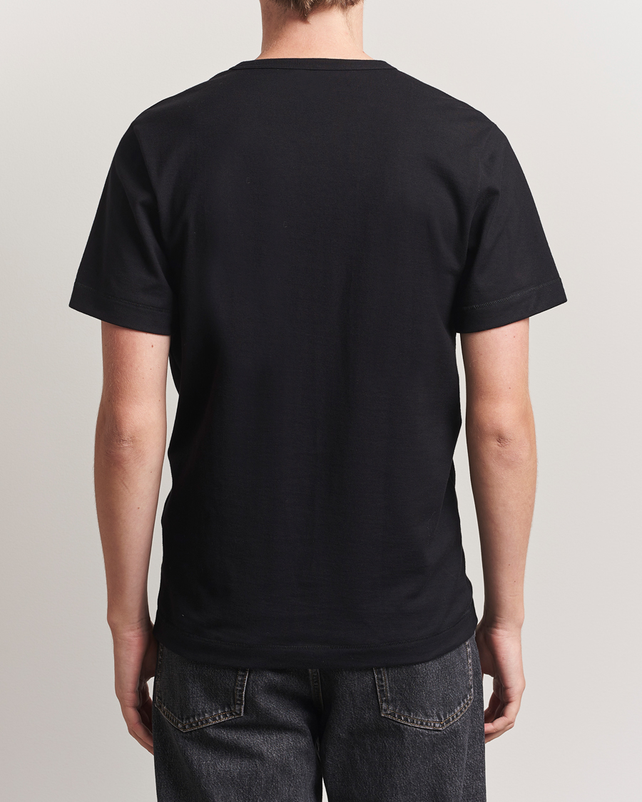 Men | T-Shirts | Merz b. Schwanen | Classic Fit Sturdy T-Shirt Black
