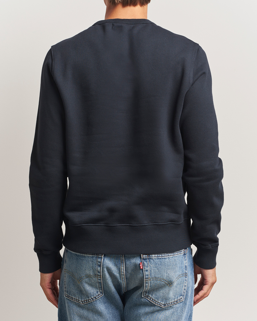 Men | Sweaters & Knitwear | Merz b. Schwanen | Relaxed Fit Vintage Cotton Sweatshirt Charcoal