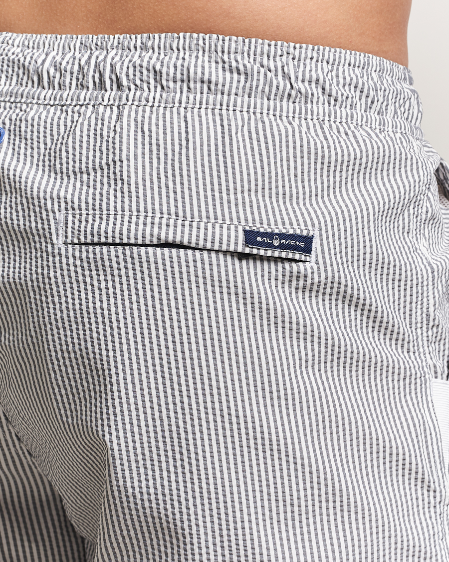 Men | Swimwear | Sail Racing | Tornado Striped Swimshorts Navy/White