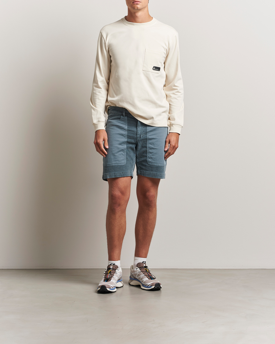 Men | Shorts | Sail Racing | Blocked Corduroy Shorts Sea Blue