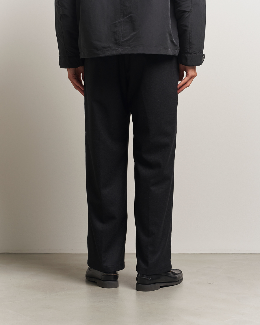 Men | Trousers | NN07 | Kay Wool Pleated Trousers Black