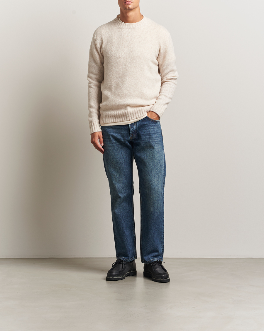 Men | Sweaters & Knitwear | NN07 | Lee Wool Knitted Sweater Ivory