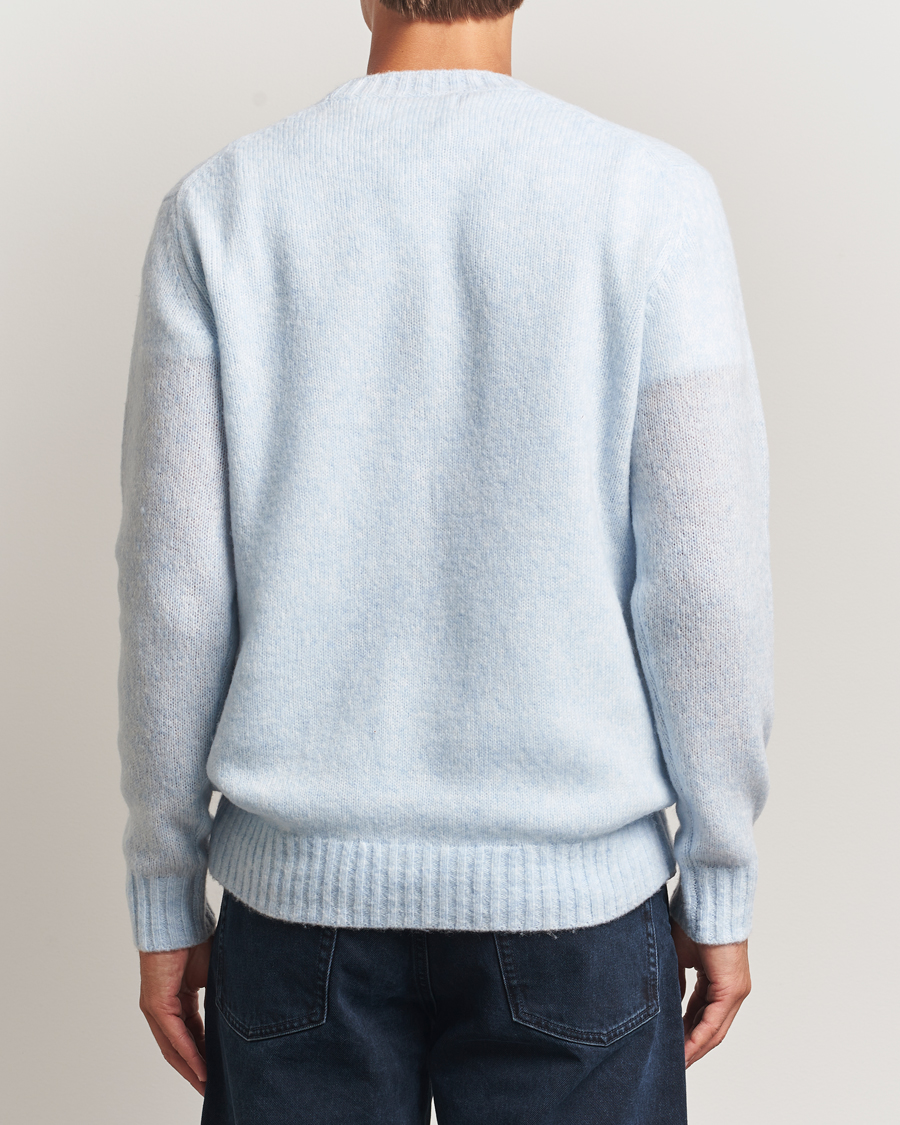 Men | Sweaters & Knitwear | NN07 | Lee Wool Knitted Sweater Cerulian Blue