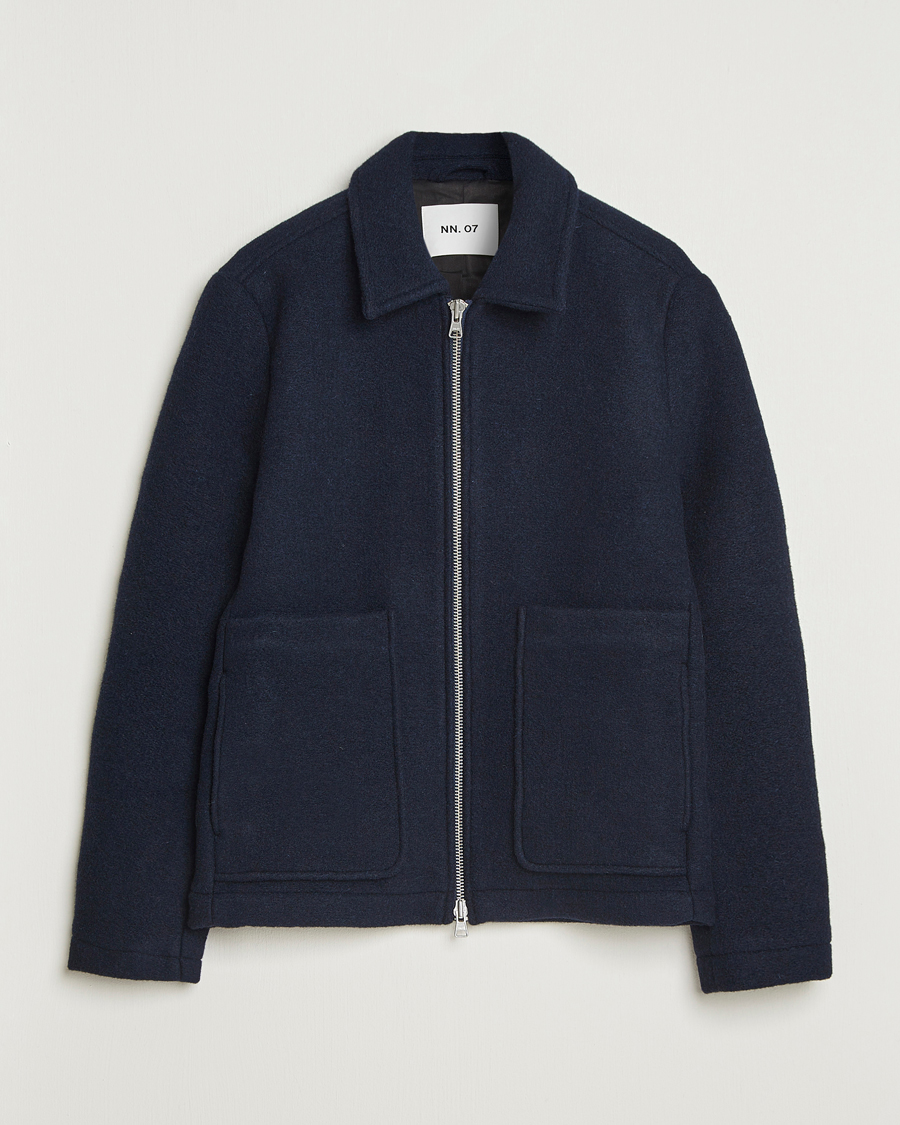 Men | Coats & Jackets | NN07 | Gael Jacket Navy Blue