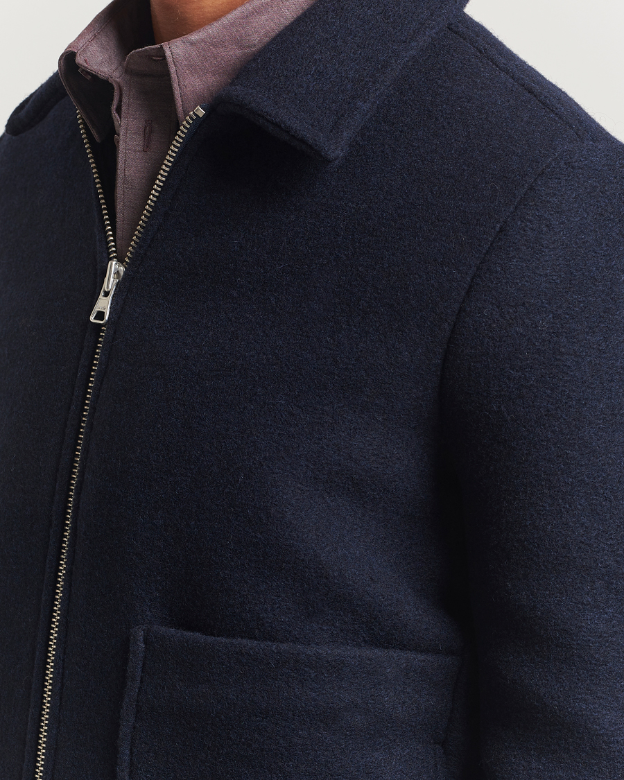 Men | Coats & Jackets | NN07 | Gael Jacket Navy Blue