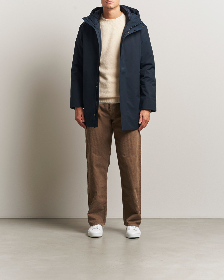 Men | Coats & Jackets | NN07 | Blake Hooded Jacket Navy Blue