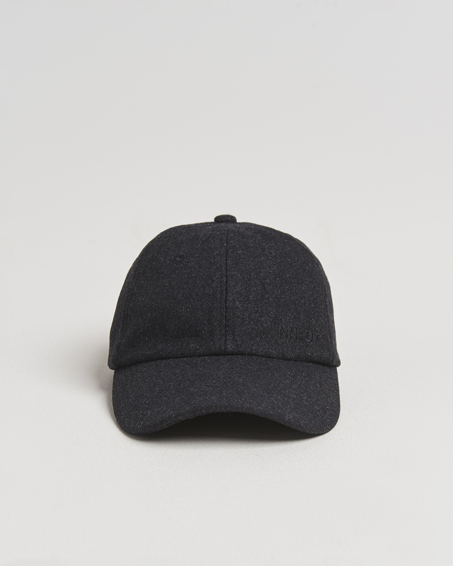Men | NN07 Boiled Wool Cap Antrachite | NN07 | Boiled Wool Cap Antrachite
