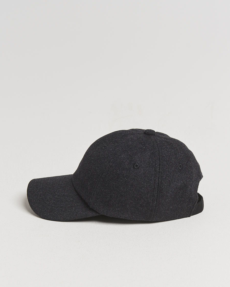Men | NN07 Boiled Wool Cap Antrachite | NN07 | Boiled Wool Cap Antrachite