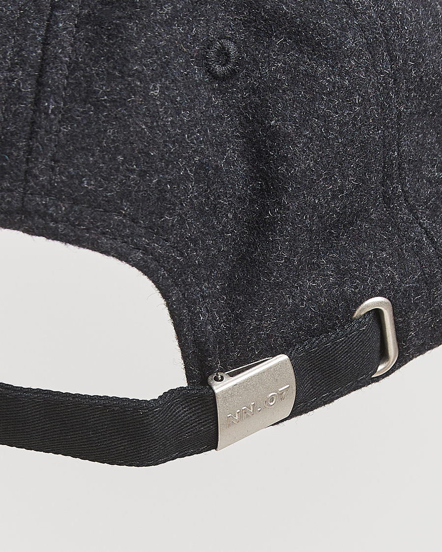 Men | NN07 Boiled Wool Cap Antrachite | NN07 | Boiled Wool Cap Antrachite