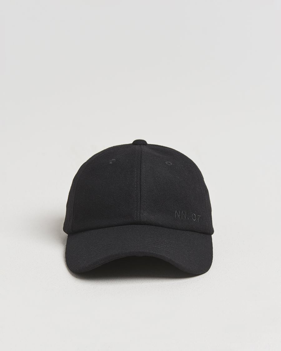 Men | NN07 Boiled Wool Cap Black | NN07 | Boiled Wool Cap Black