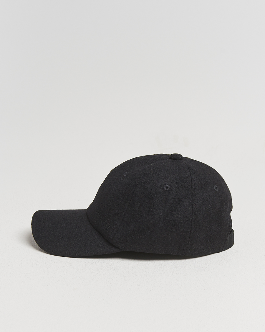 Men | NN07 Boiled Wool Cap Black | NN07 | Boiled Wool Cap Black