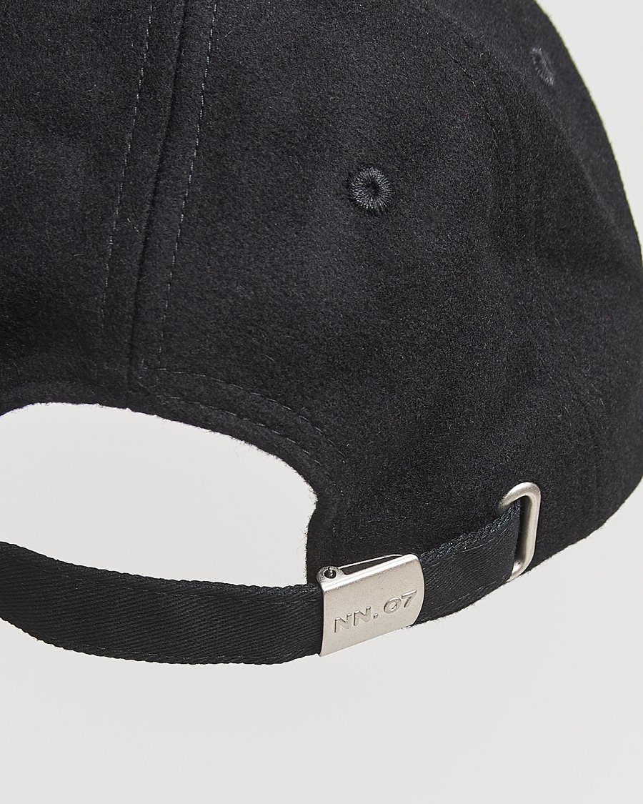 Men | NN07 Boiled Wool Cap Black | NN07 | Boiled Wool Cap Black