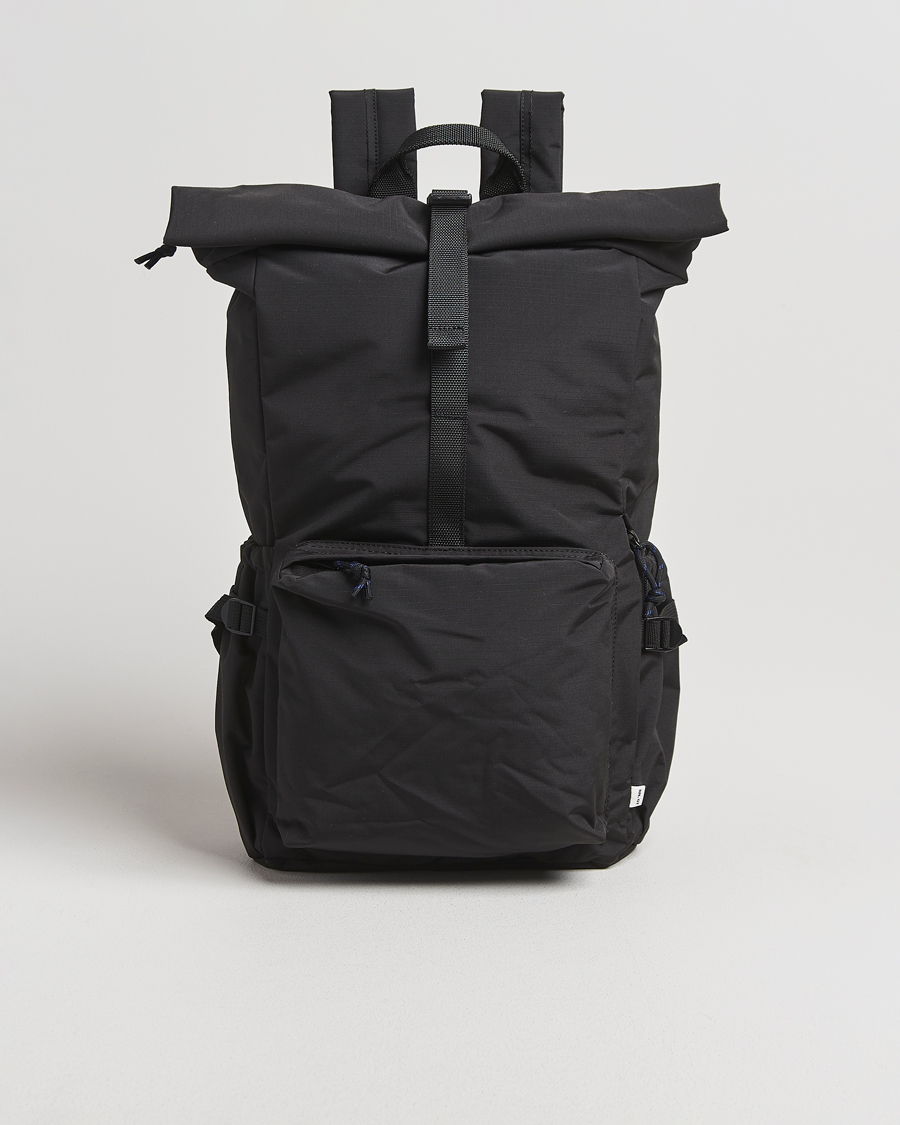 Men | Bags | NN07 | NN07Nylon Ripstop Rolltop BackpackBlack