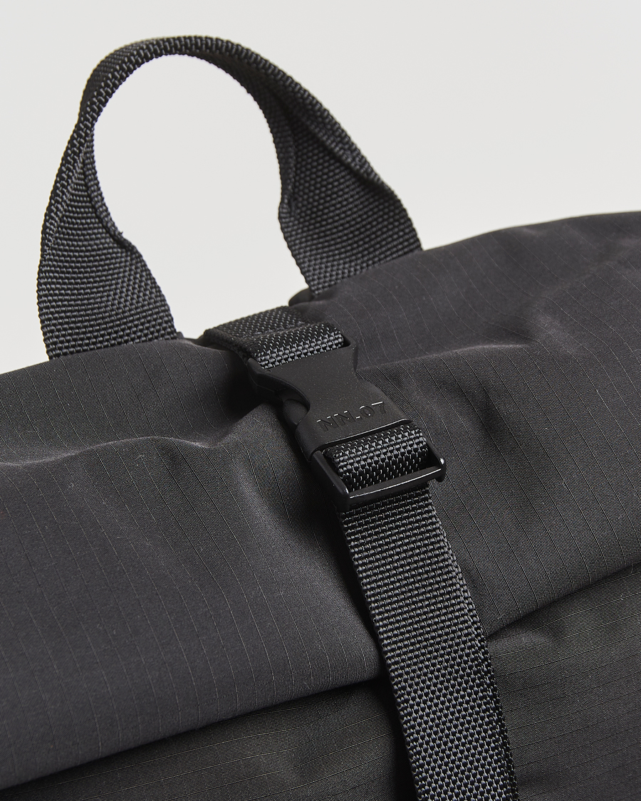 Men | Bags | NN07 | NN07Nylon Ripstop Rolltop BackpackBlack