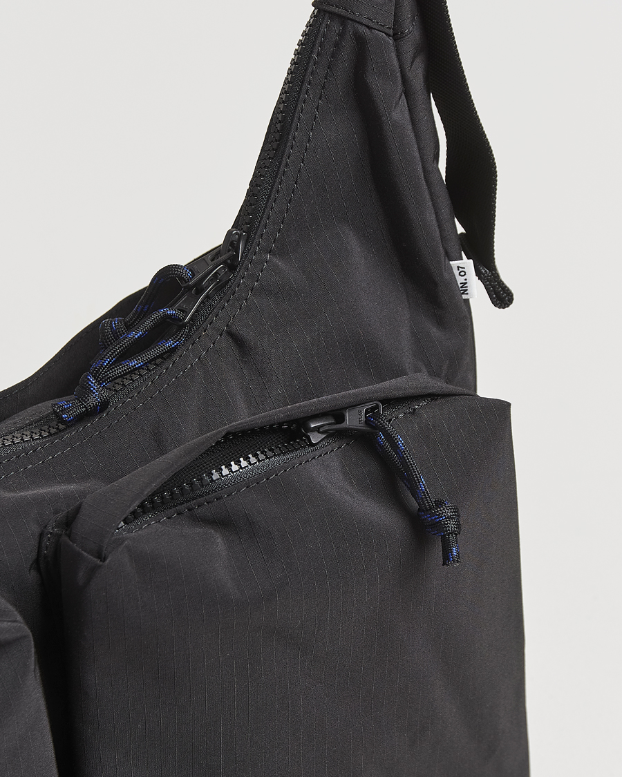 Men | Bags | NN07 | Nylon Ripstop Messenger Bag Black