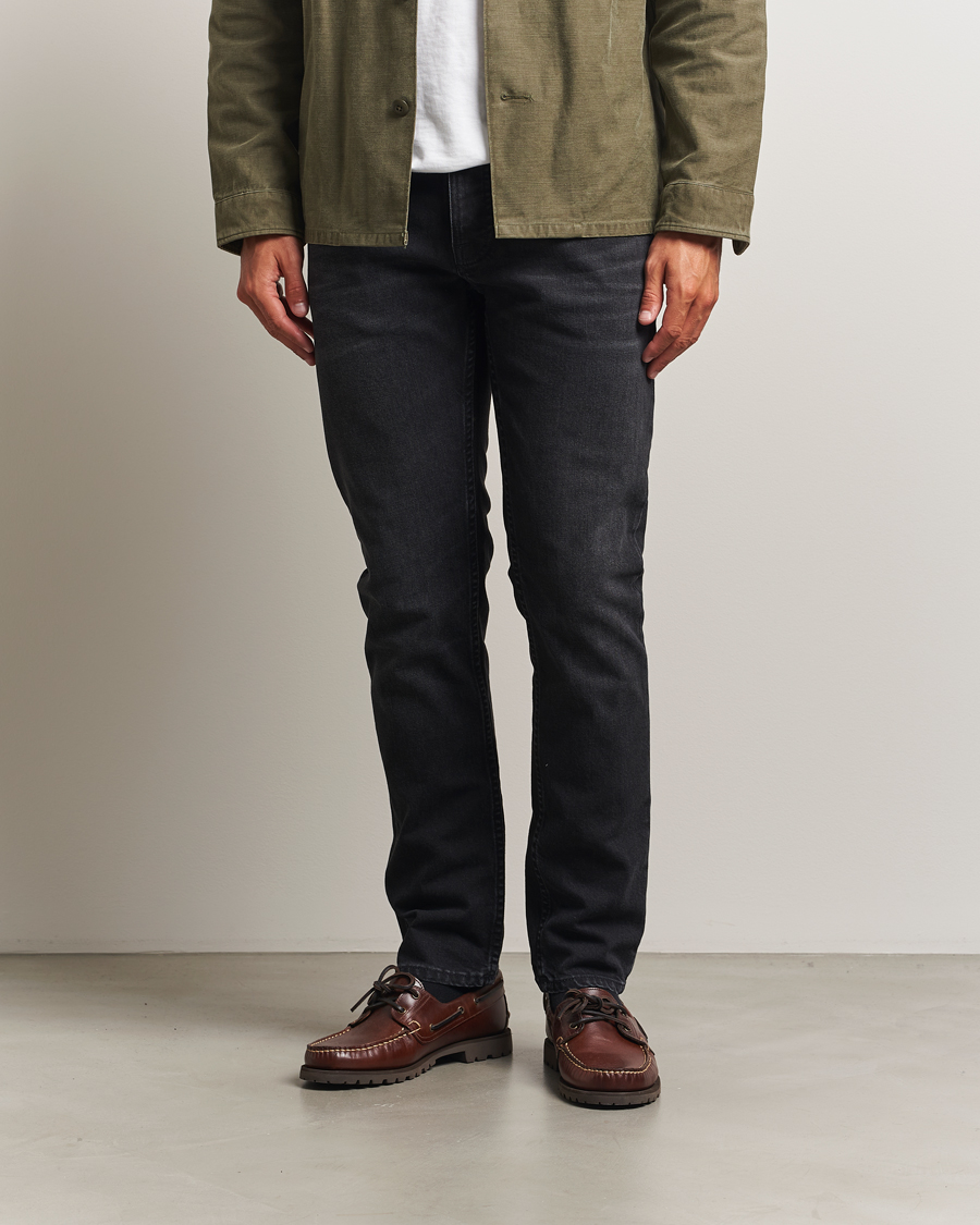 Men | Trousers | Nudie Jeans | Solid Ollie Jeans Black Force