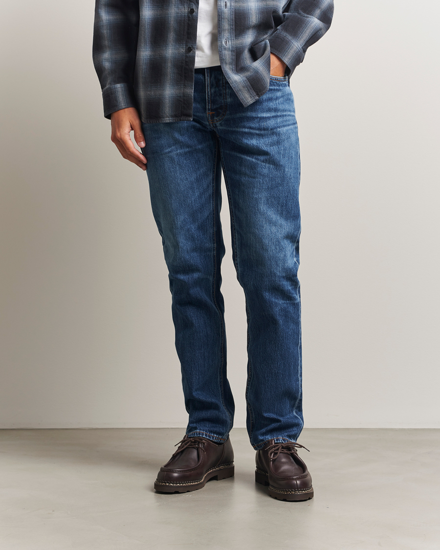 Men | Trousers | Nudie Jeans | Solid Ollie Jeans Life Tracks