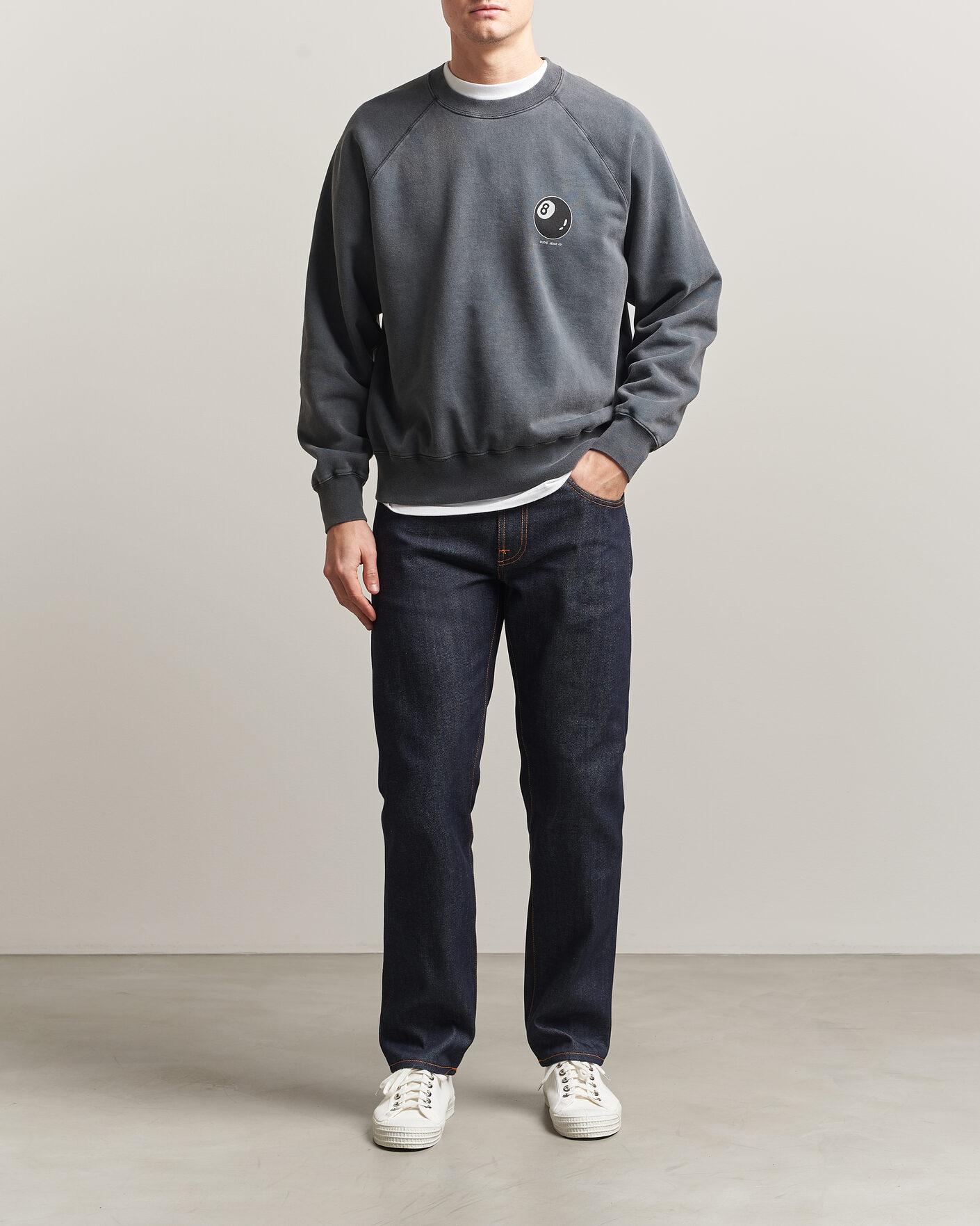 Men | Trousers | Nudie Jeans | Gritty Jackson Jeans Dry Dusk Selvage