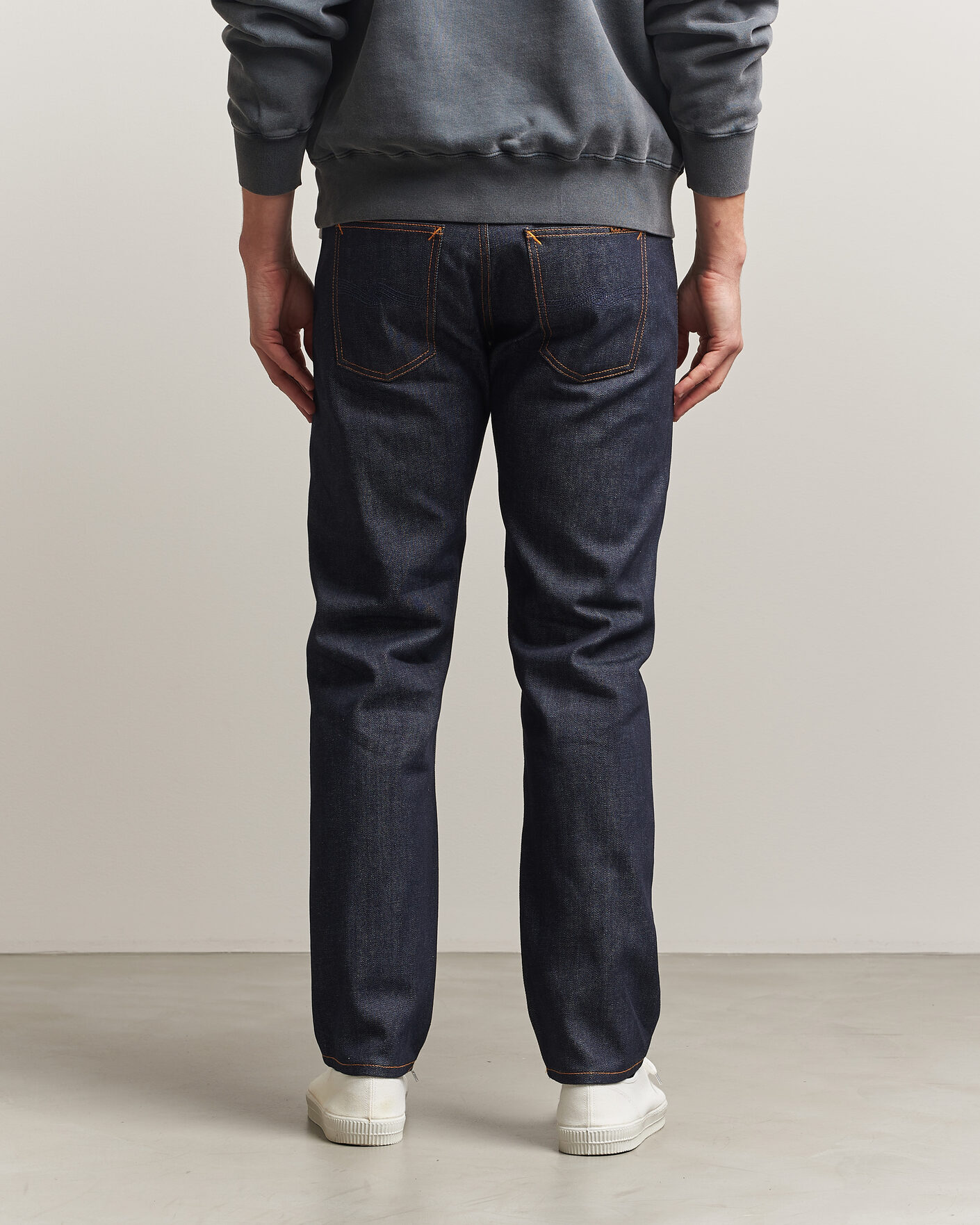 Nudie Jeans Gritty Jackson Jeans Dry Dusk Selvage at CareOfCarl.com