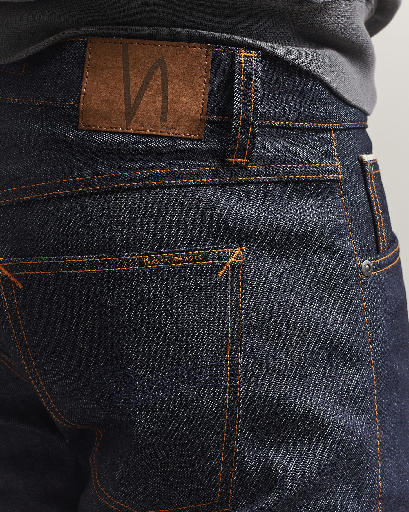 Men | Trousers | Nudie Jeans | Gritty Jackson Jeans Dry Dusk Selvage