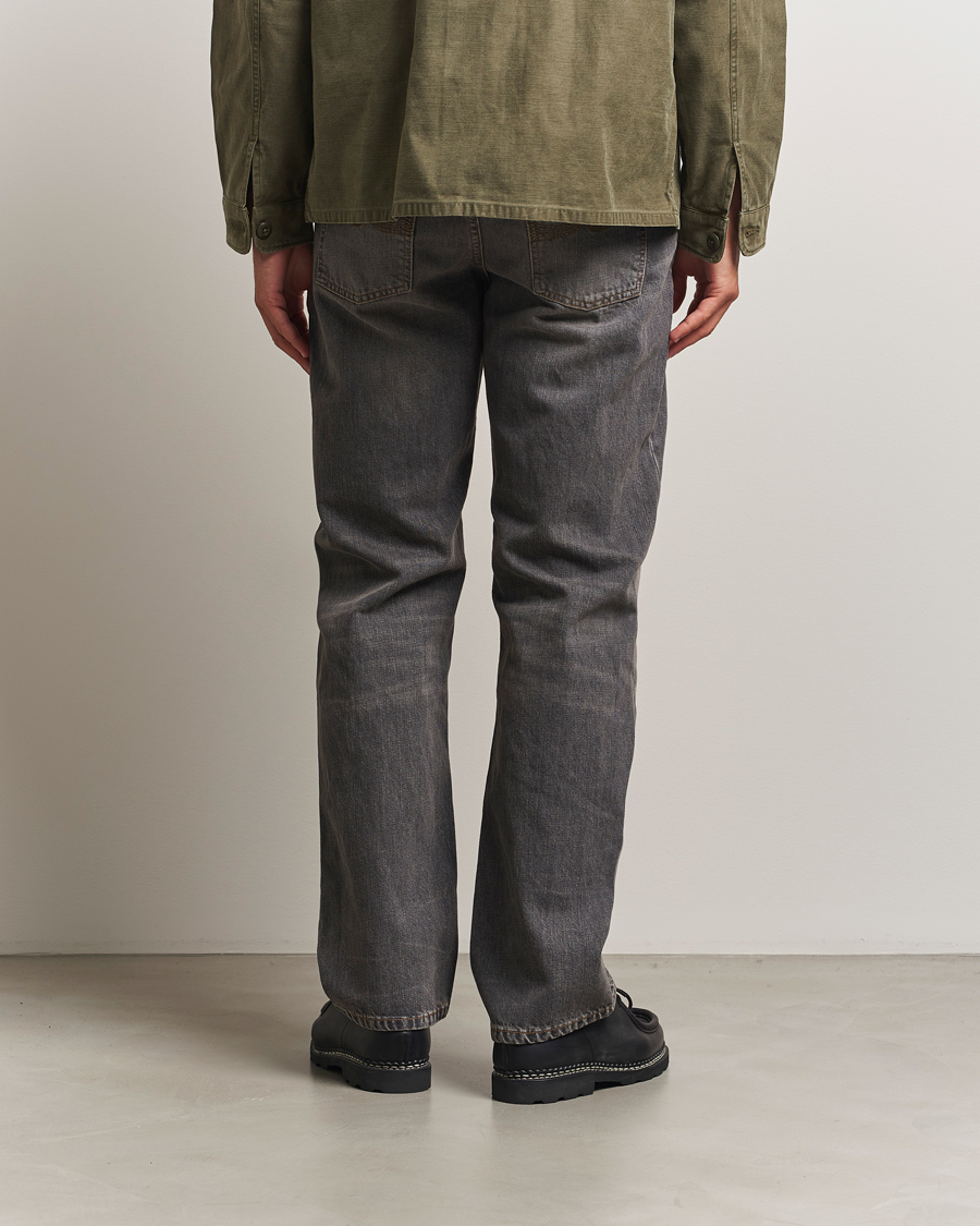 Men | Jeans | Nudie Jeans | Rad Rufus Jeans Grey Crosshatch