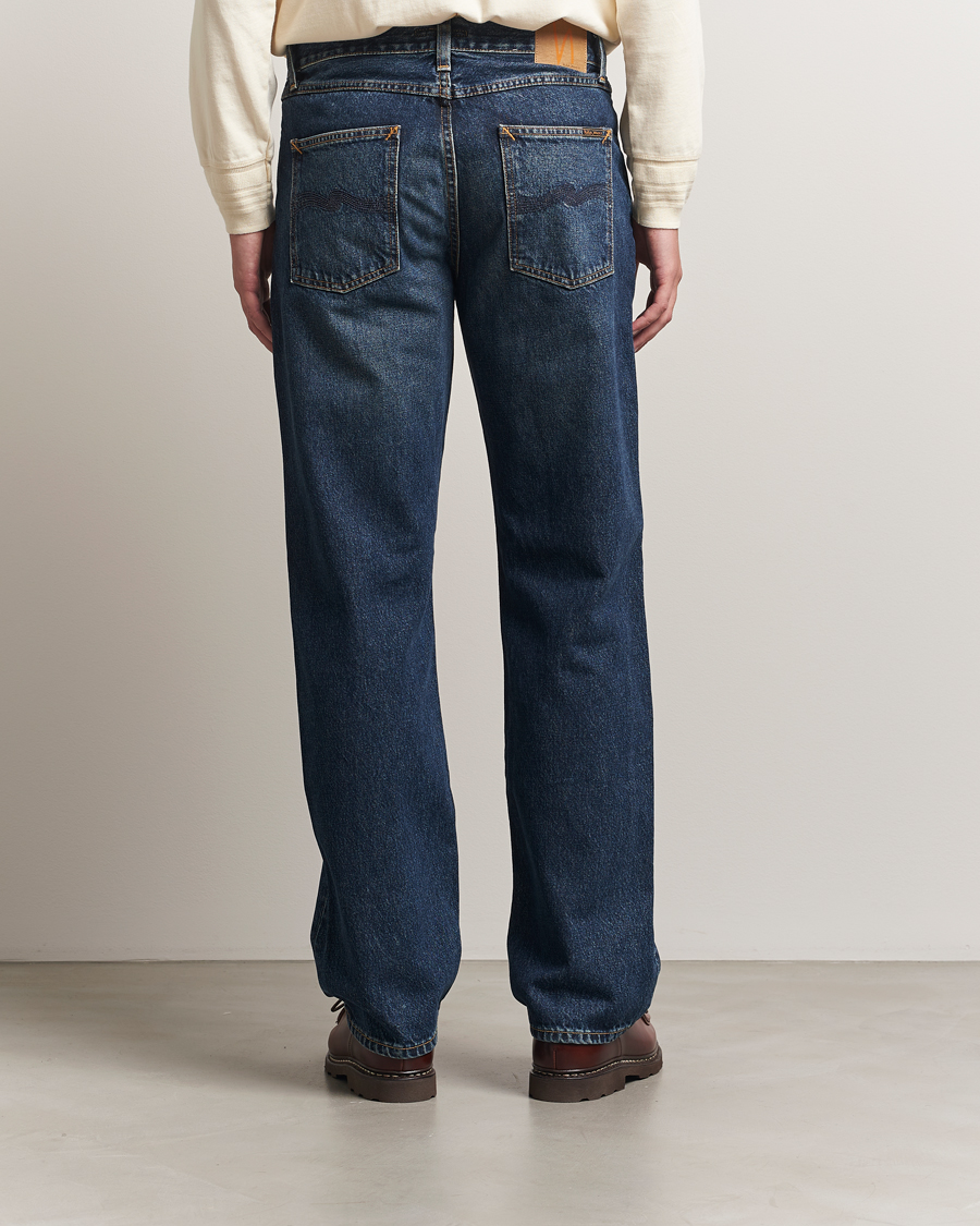 Men | Trousers | Nudie Jeans | Rad Rufus Jeans Blue Soil