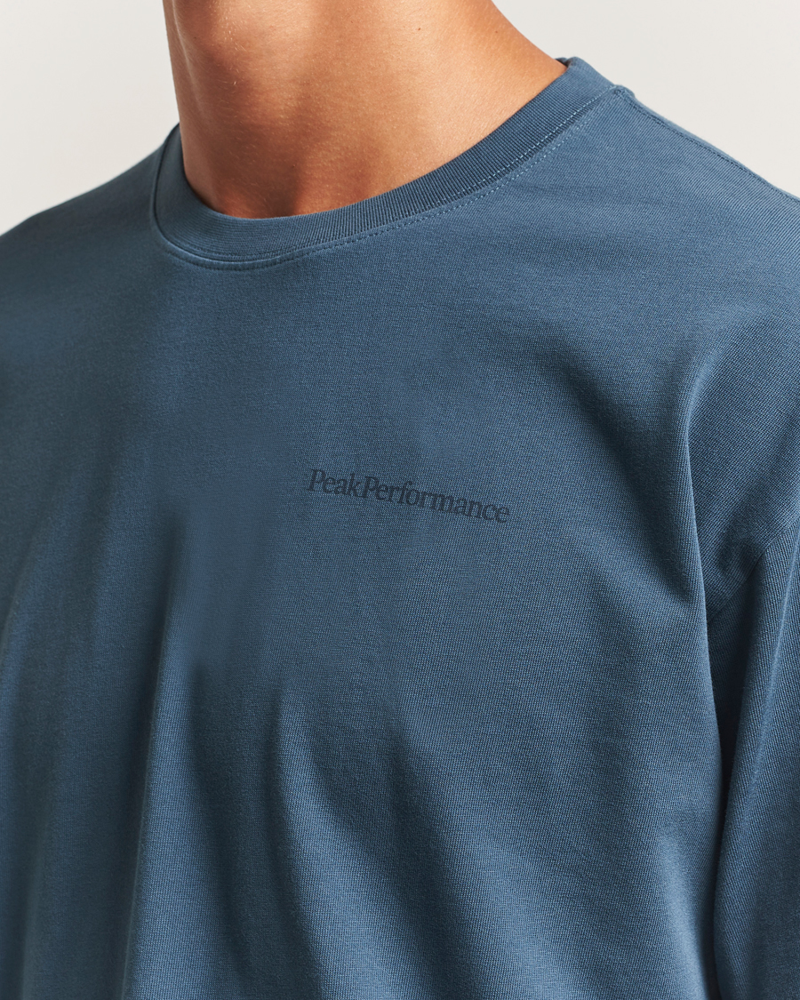 Men | T-Shirts | Peak Performance | Graphic Crew Neck T-Shirt Mountain Lake