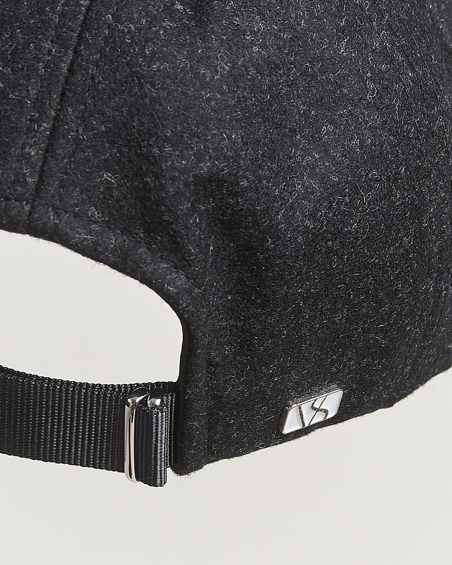 Men | Hats & Caps | Varsity Headwear | Flannel Baseball Cap Jade Black