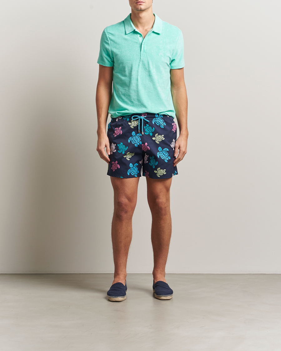 Men | Swimwear | Vilebrequin | Moorise Swim Shorts Bleu Marine