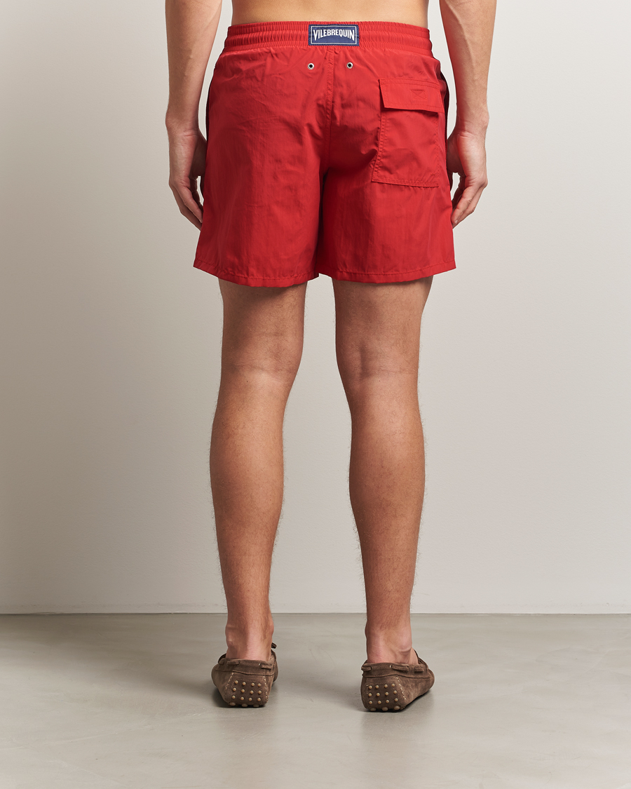 Men | Swimwear | Vilebrequin | Moorea Aquareactive Swim Shorts Lipstick