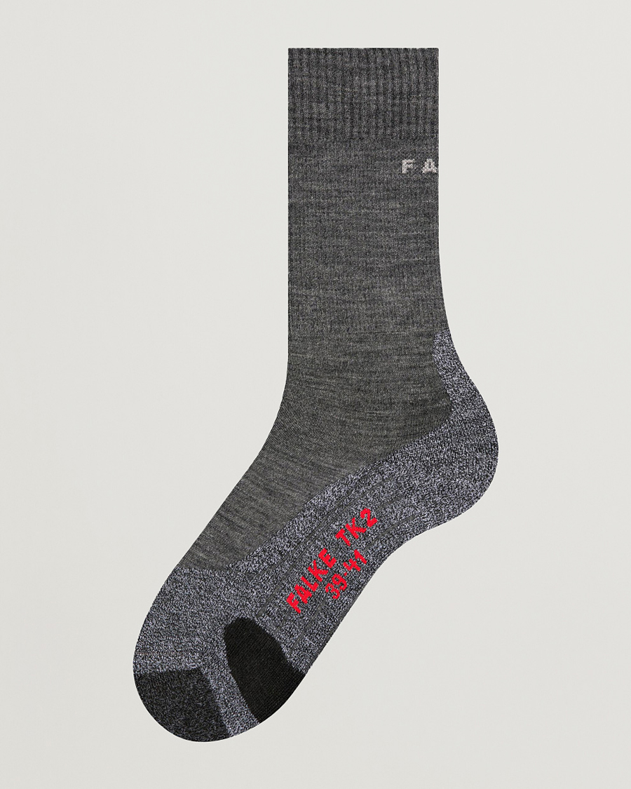Men | Underwear & Socks | Falke Sport | TK2 Explore Trekking Socks Asphalt