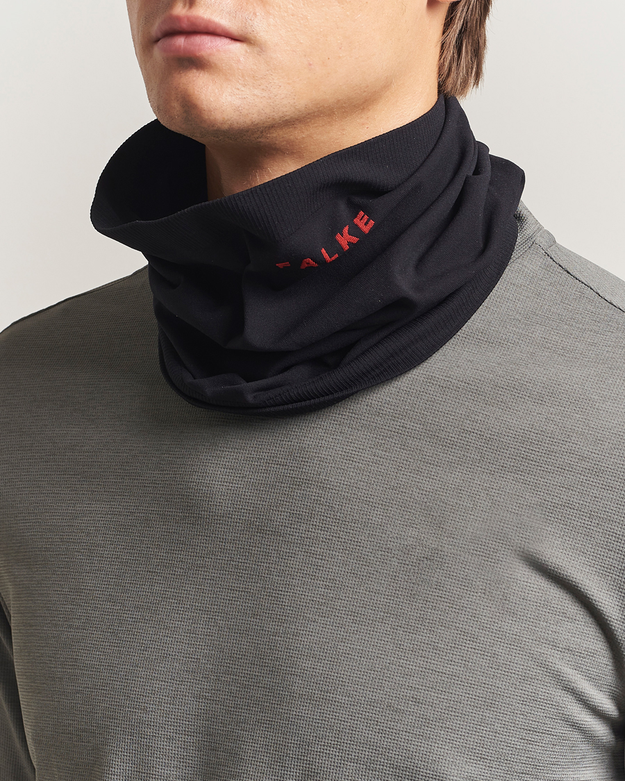 Men | Falke Sport Training Scarf Black | Falke Sport | Training Scarf Black