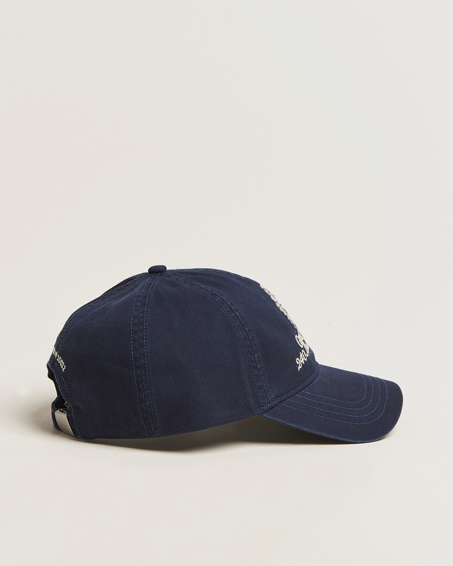 Men | GANT 240 Mulberry Street Washed Twill Cap Evening Blue | GANT 240 Mulberry Street | Washed Twill Cap Evening Blue