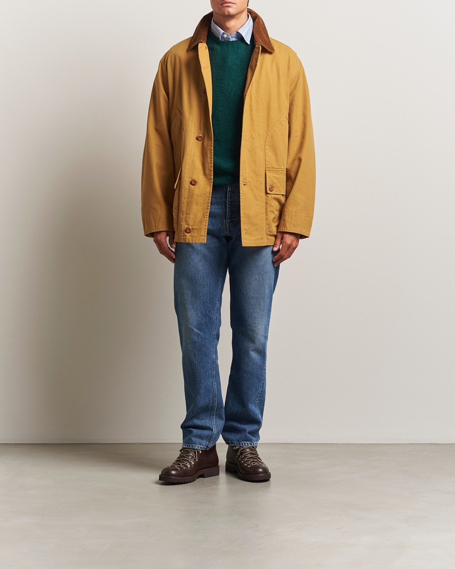 Men | Coats & Jackets | GANT | Canvas Field Jacket Peanut Butter