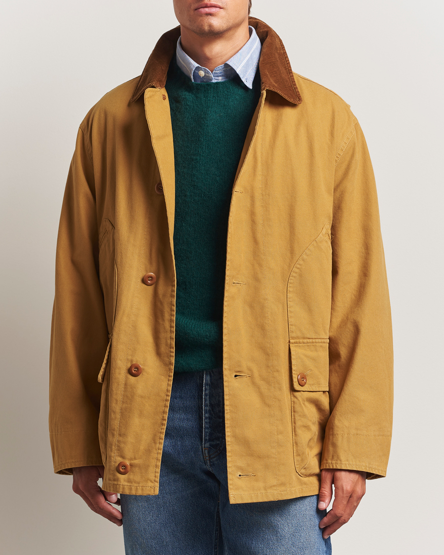 Men | Coats & Jackets | Gant | Canvas Field Jacket Peanut Butter