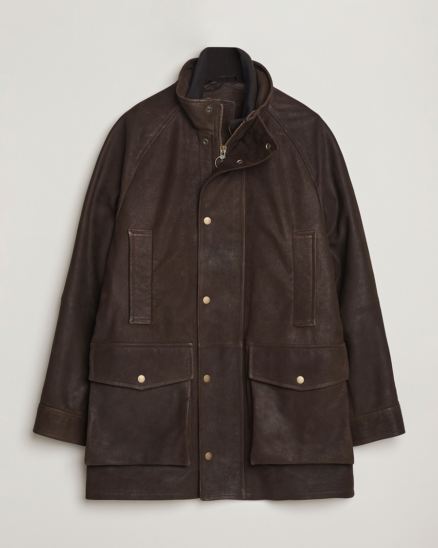Men | Coats & Jackets | GANT | Nubuck Decker Desert Brown