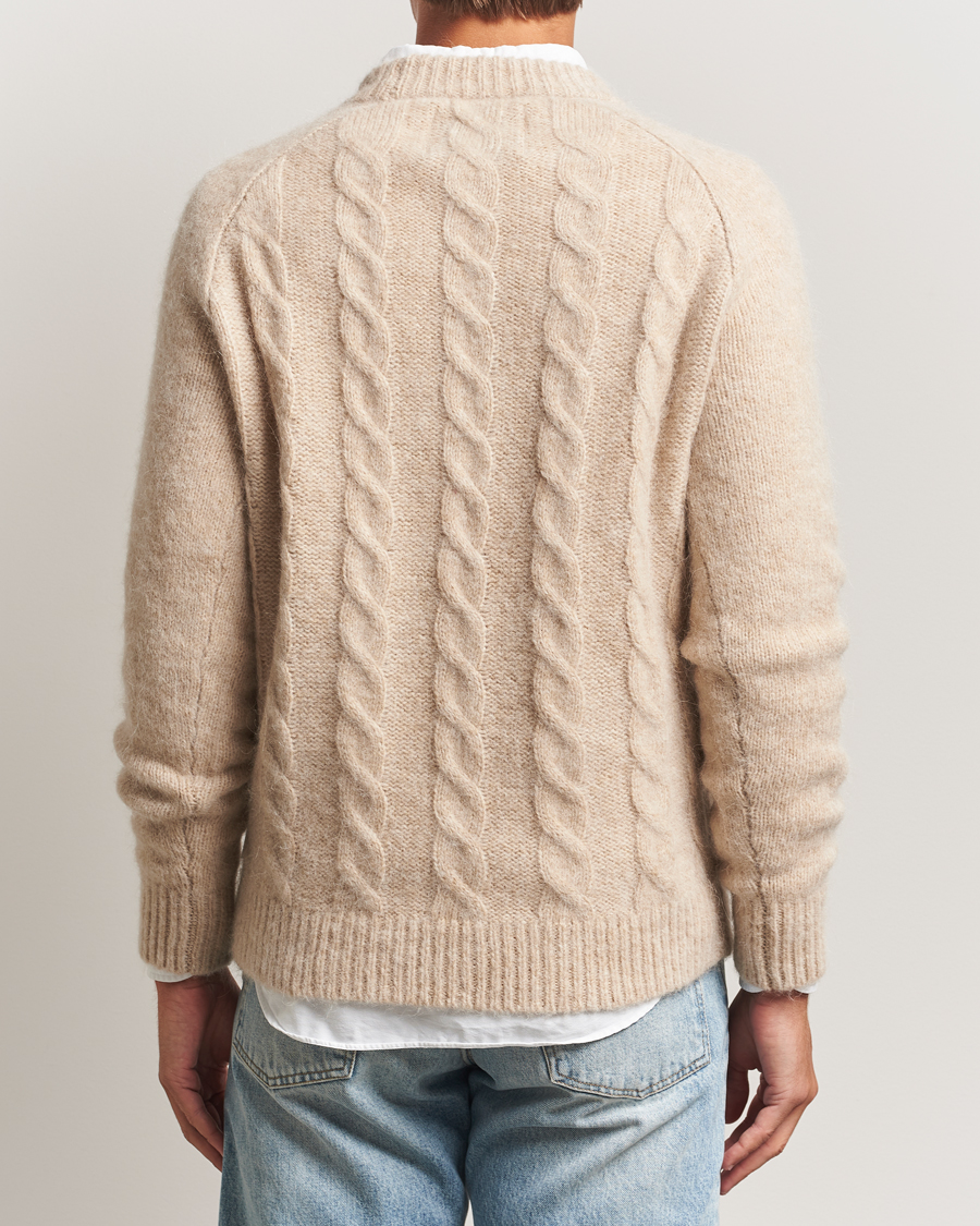 ovy Lamb Wool Crew Neck Cardigan カーディガン 新品】Lamb Wool Crew